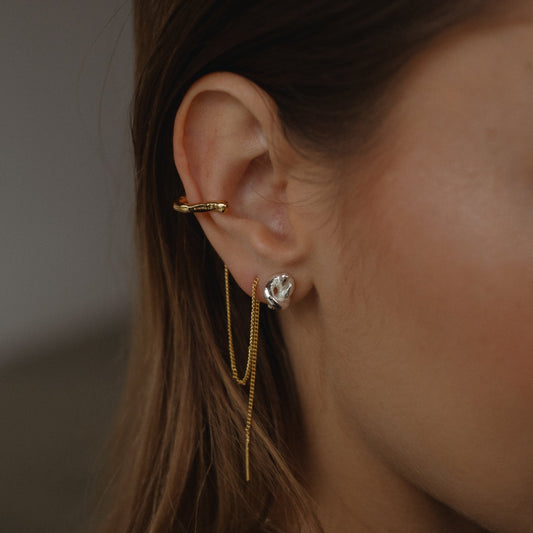 EAR CUFF STICK GOLD