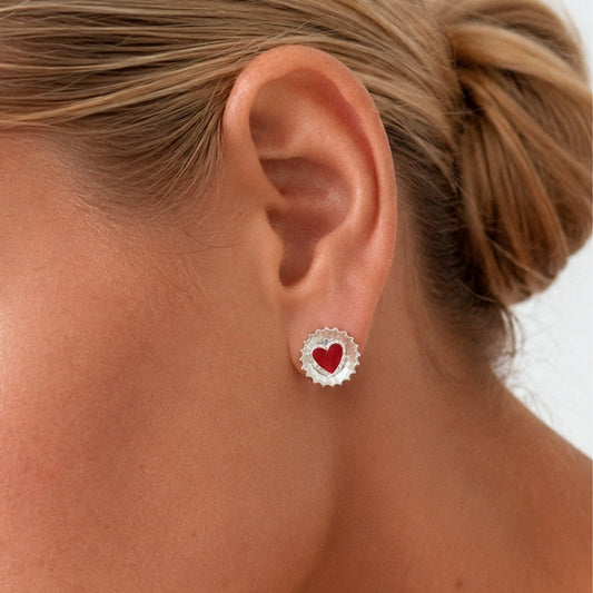 COCA COLA STUDS RED