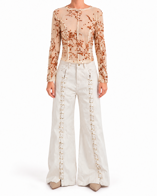 MAIA BUTTER TOP