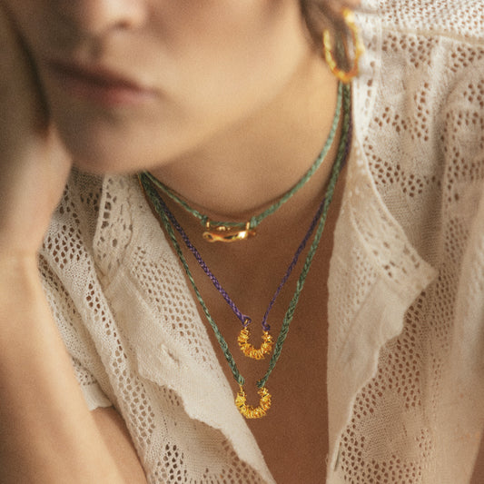 AGARICUS PURPLE NECKLACE