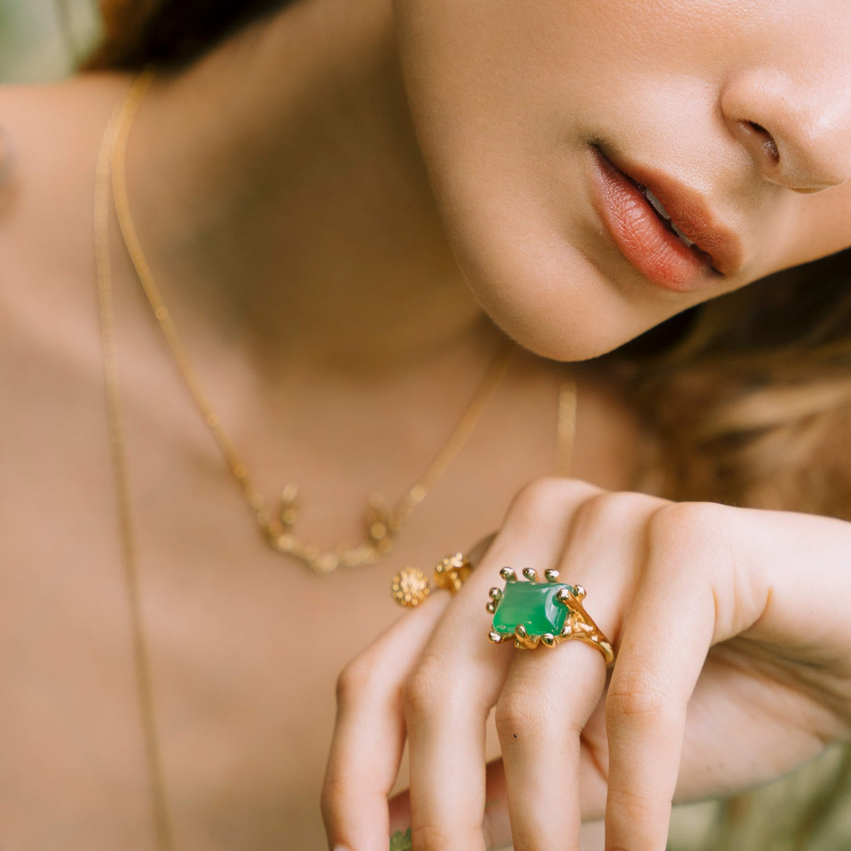 SETA VERDE RING