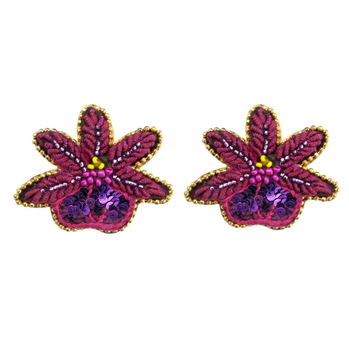 CALDASIA EARRINGS-Pajarolimon