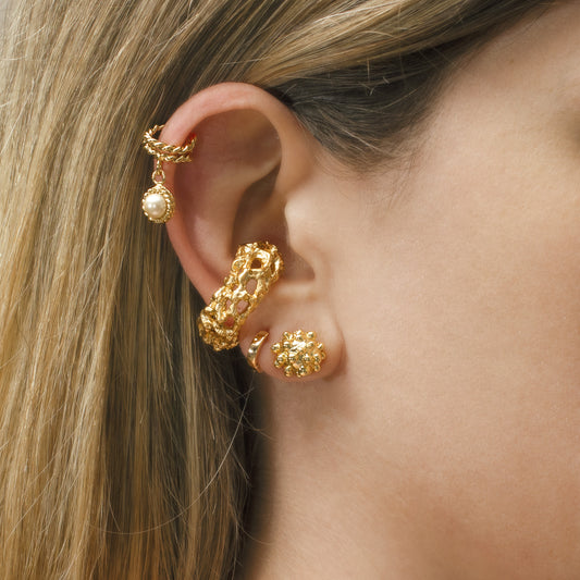 EAR CUFF BLAN