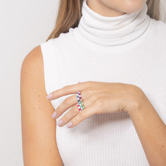 GRAFFITI RING - The Garden Architects, Ring para mujer - Pajarolimon Colombia