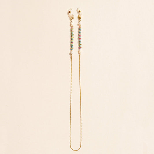 CADENA DE GAFAS / MASK CHAIN PEACH - Pajarolimon Colombia
