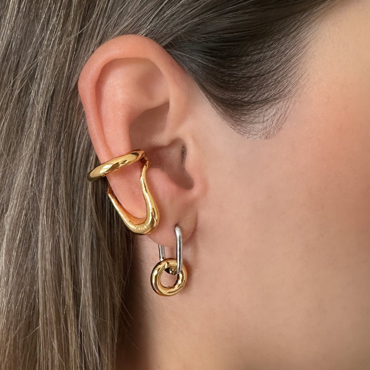 LUSI HOOPS SILVER