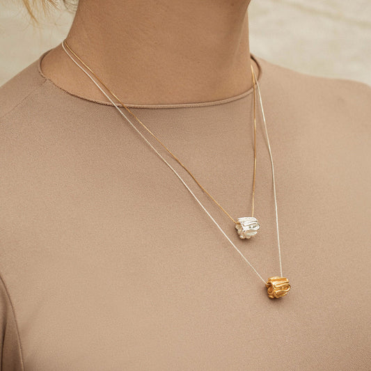 Aysel Silver Necklace
