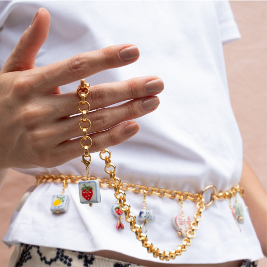 AURA CHAIN BELT