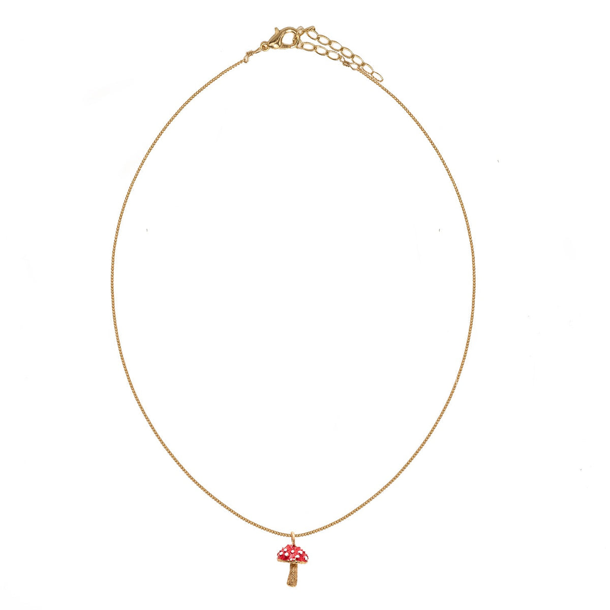 RED SETA NECKLACE