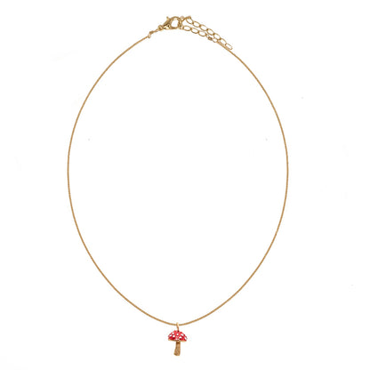 RED SETA NECKLACE