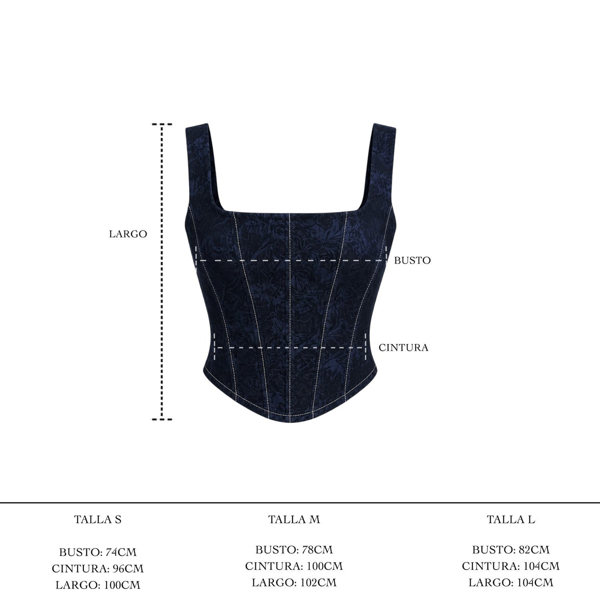 INK NIGHT CORSET