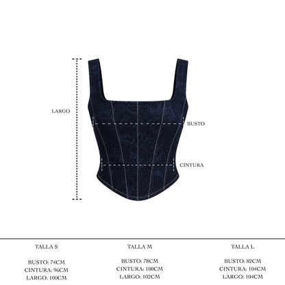INK NIGHT CORSET