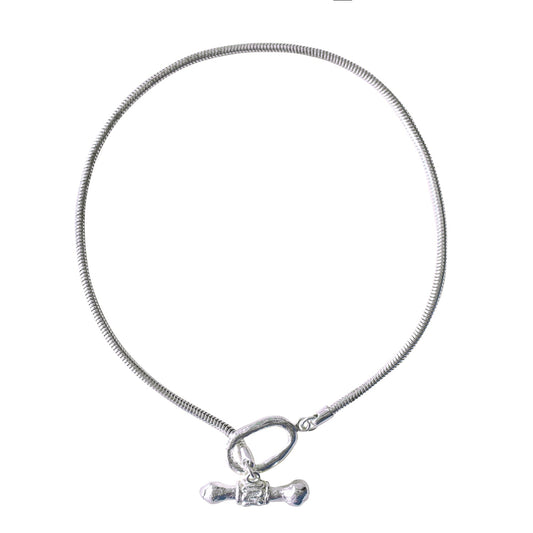 SILVER DAGO NECKLACE