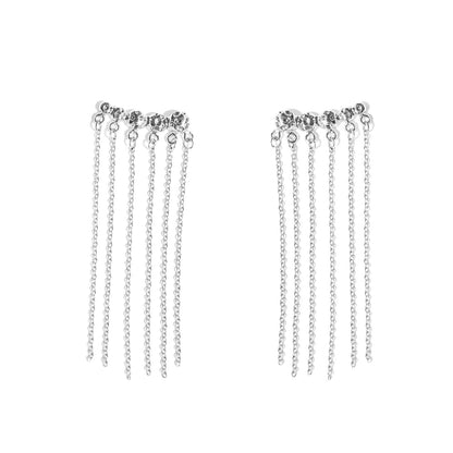 SILVER EARRINGS COMETA