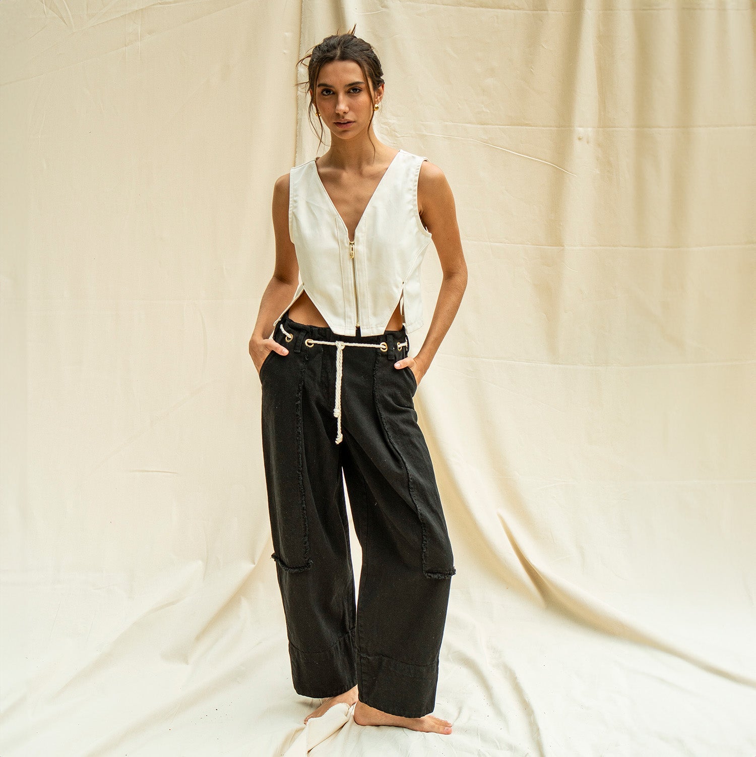 PANTS FEARLESS BLACK CORD