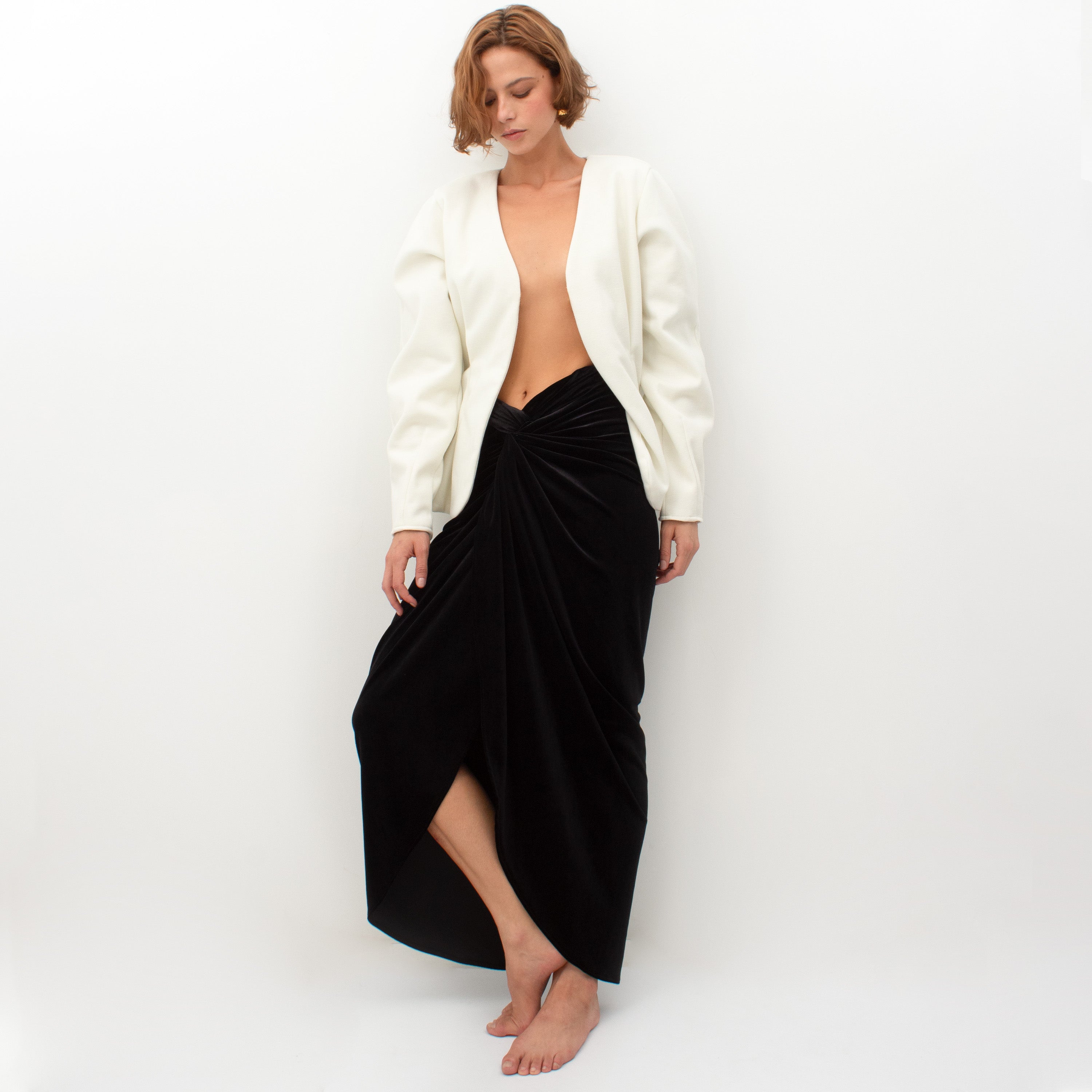 BEA VELVET SKIRT