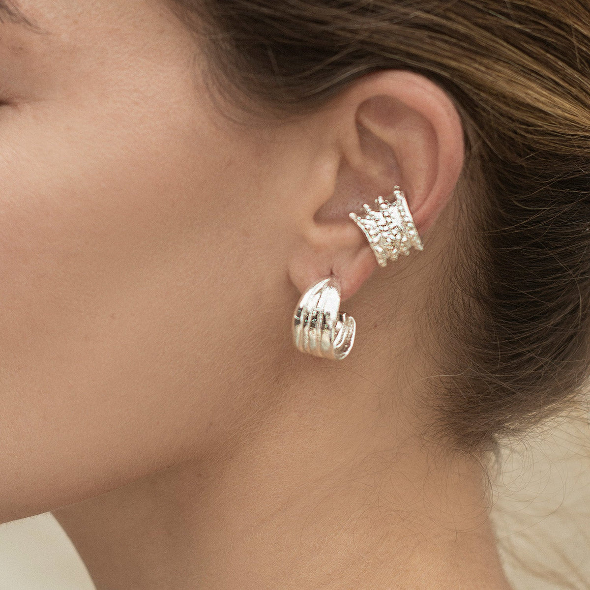 Amaris Silver Earcuff