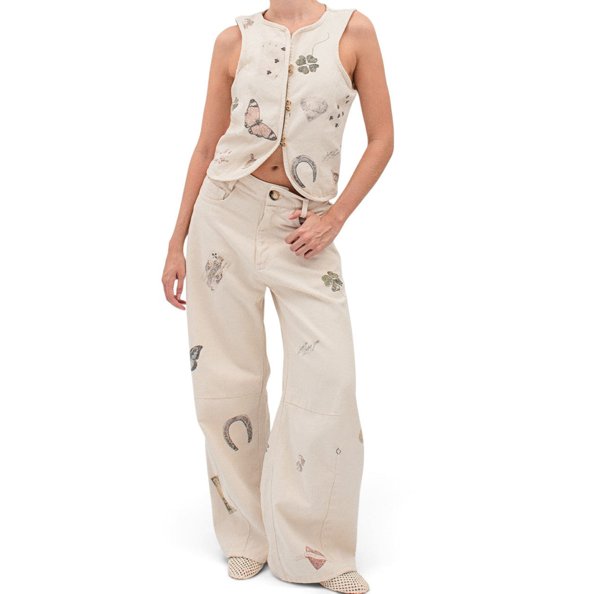 LUCKY BLOOM PANTS