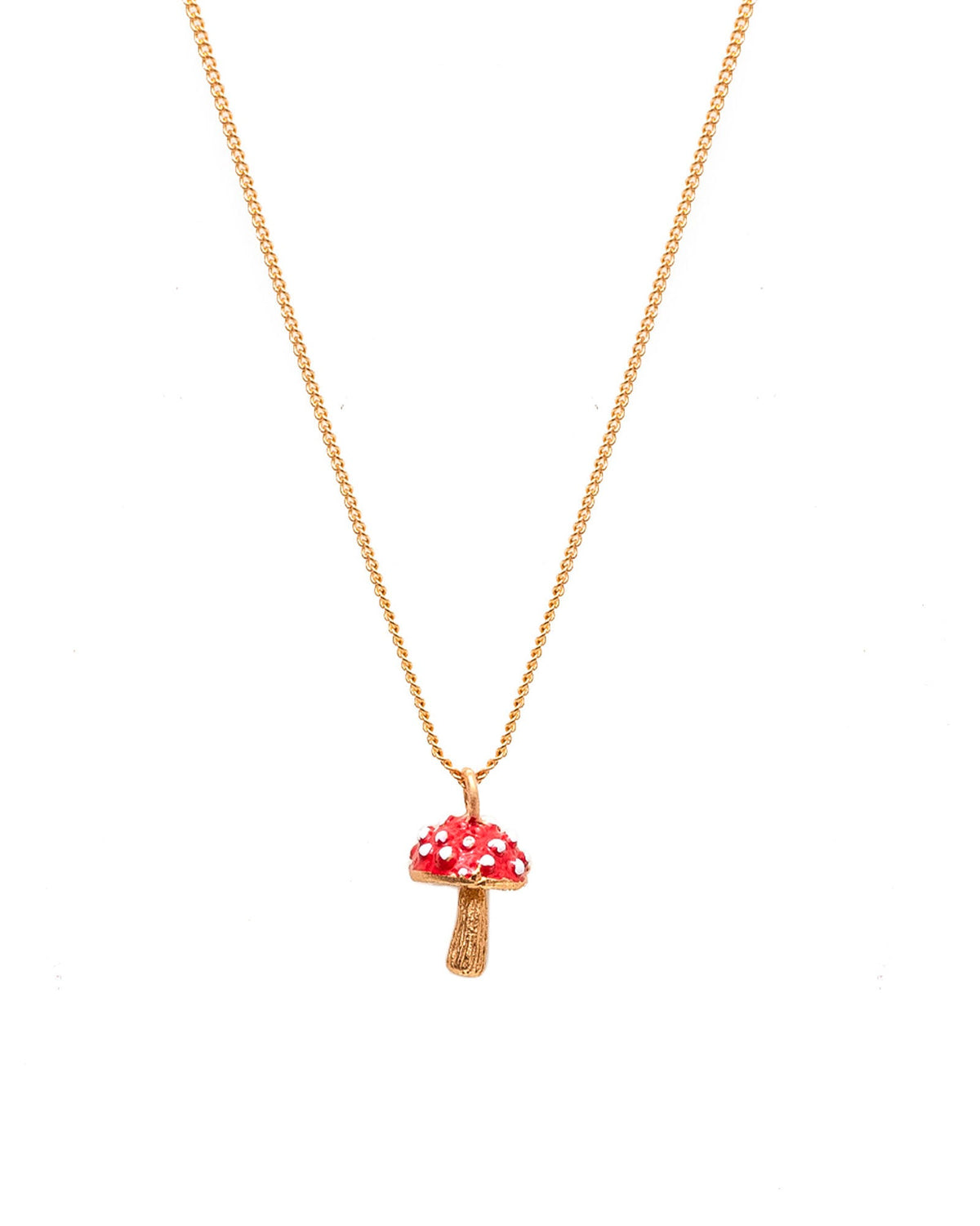 RED SETA NECKLACE