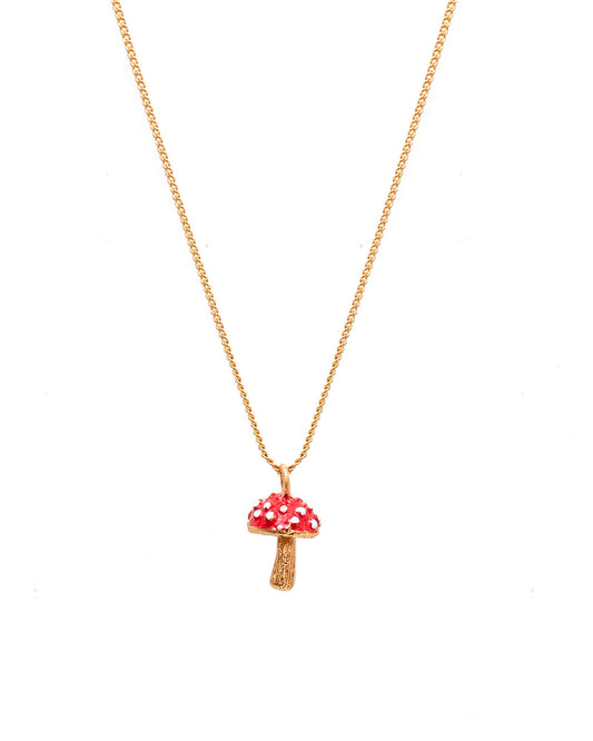 RED SETA NECKLACE
