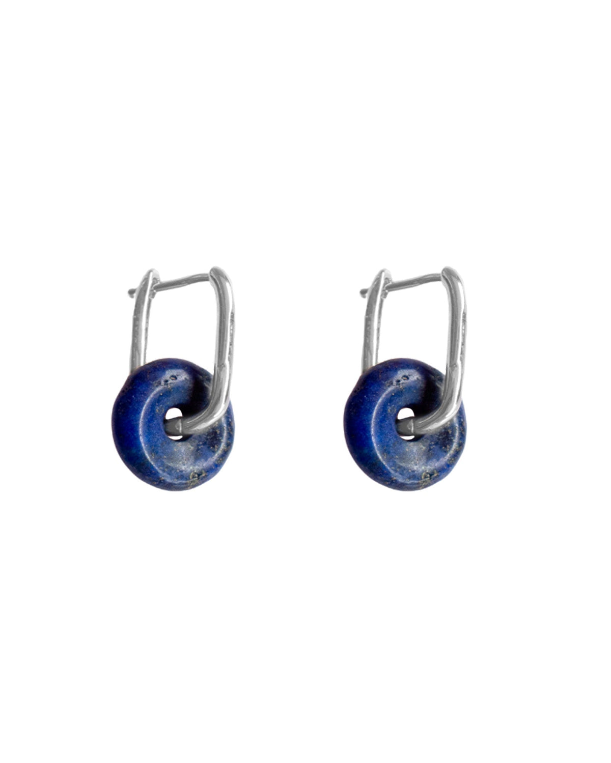 BERRY SILVER HOOPS