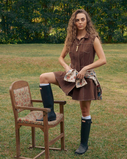 ZELVA MOCCA DRESS