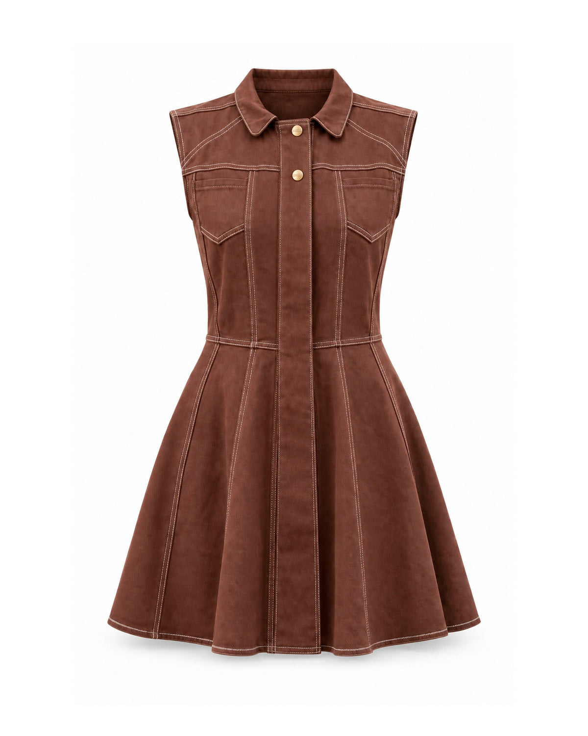 ZELVA MOCCA DRESS