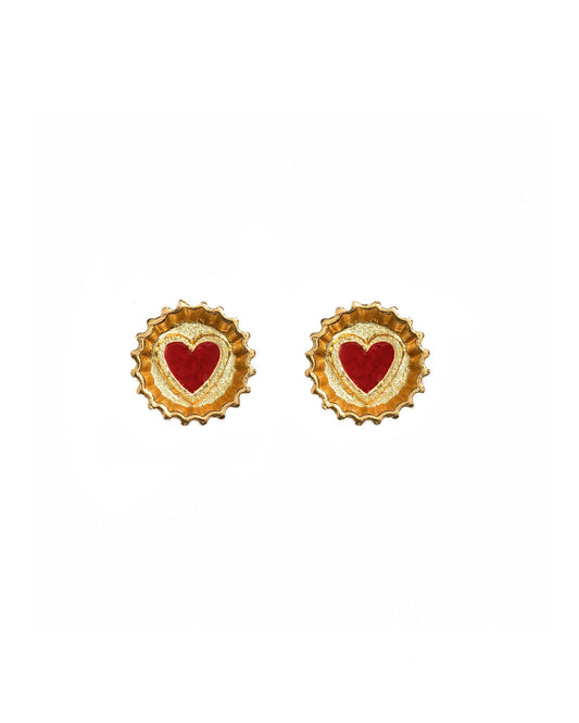 COCA COLA RED GOLDEN STUDS