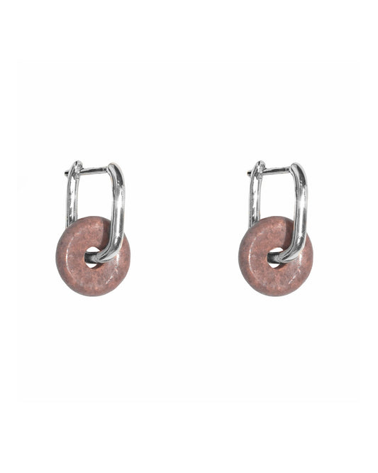 LIA SILVER HOOPS