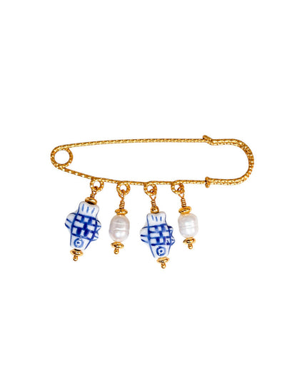 AZULINA BROOCH