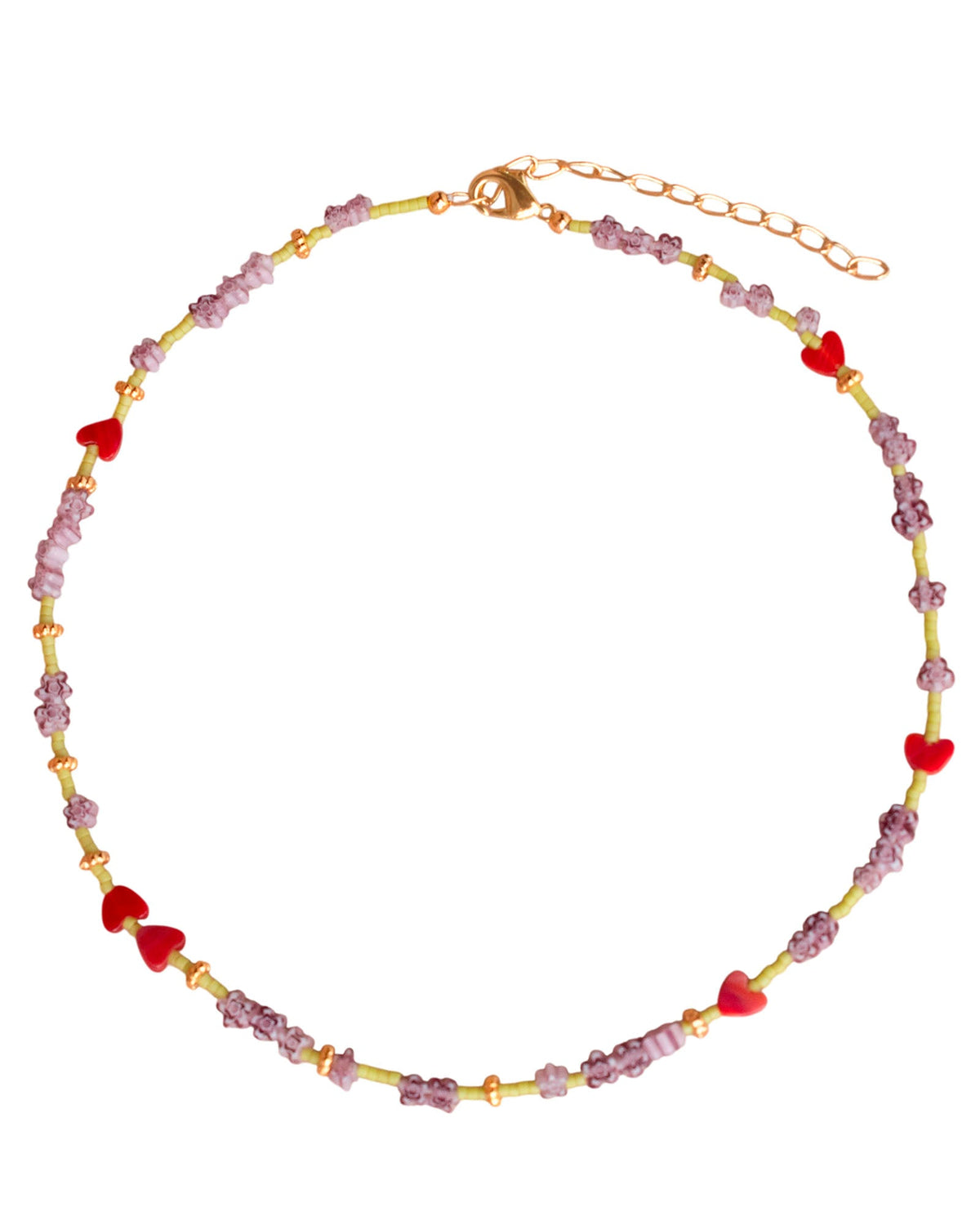 ROSY HEART NECKLACE