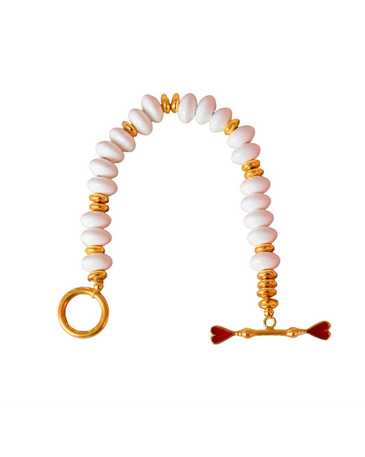 WHITE LOVE BRACELET