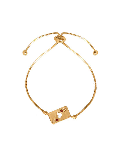 VELVET CARD BRACELET