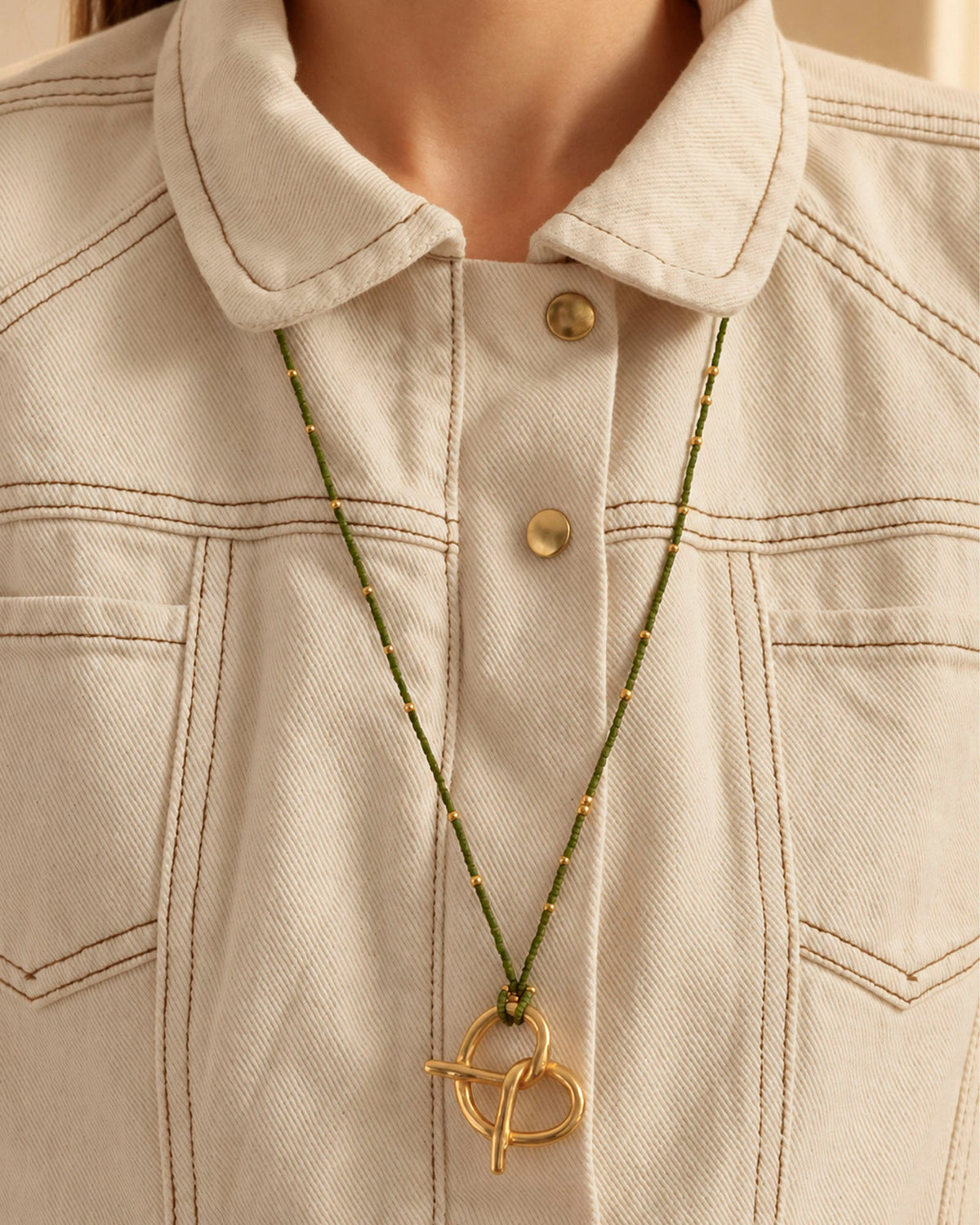 PRETZEL BIG NECKLACE