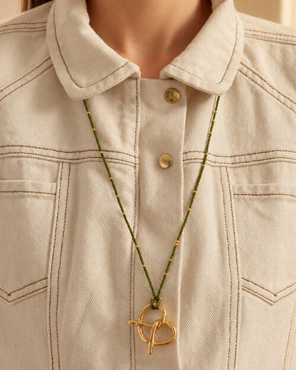 PRETZEL BIG NECKLACE