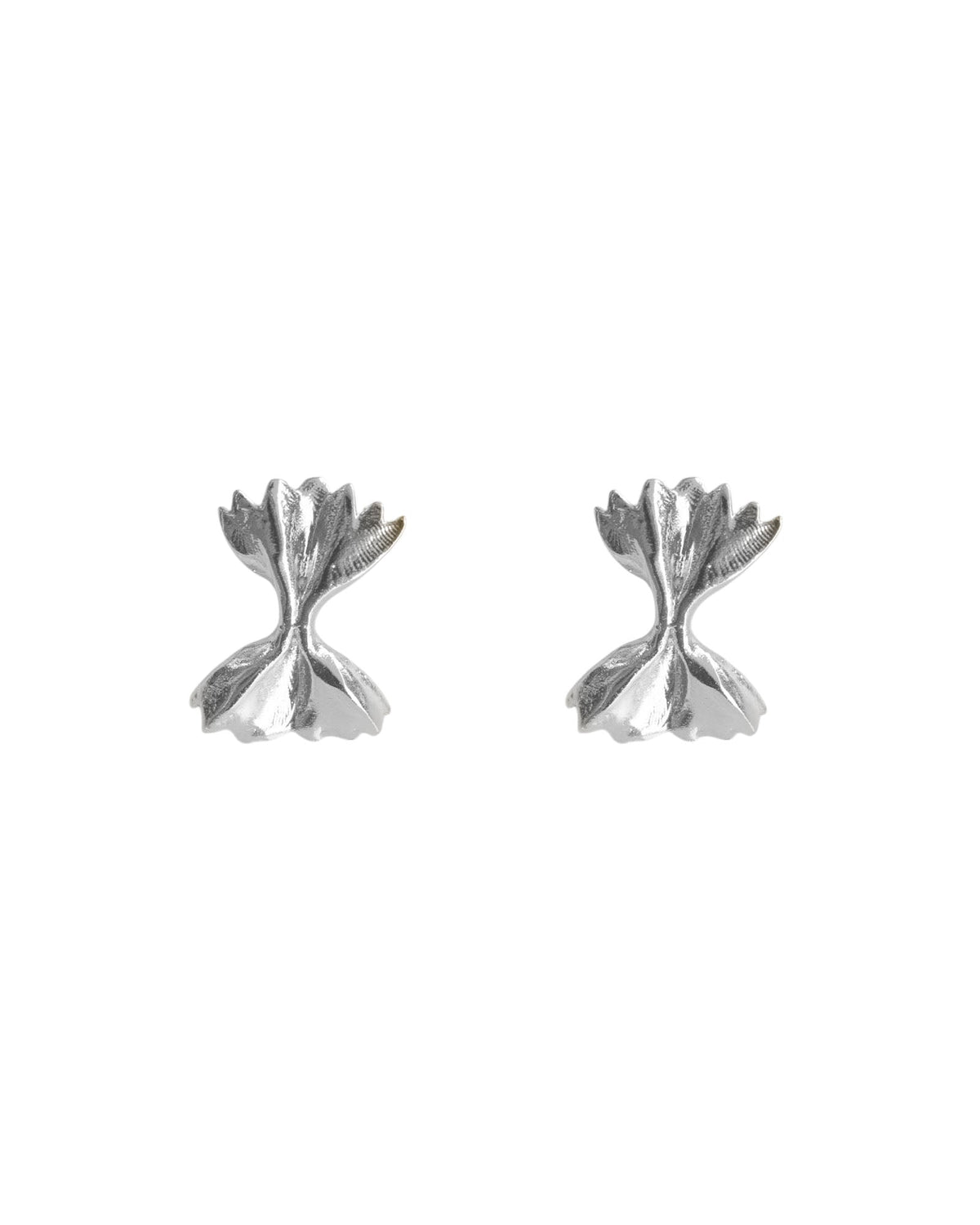 MINI TIE PASTA SILVER STUDS