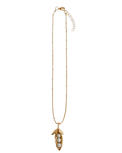 PEA GOLD NECKLACE