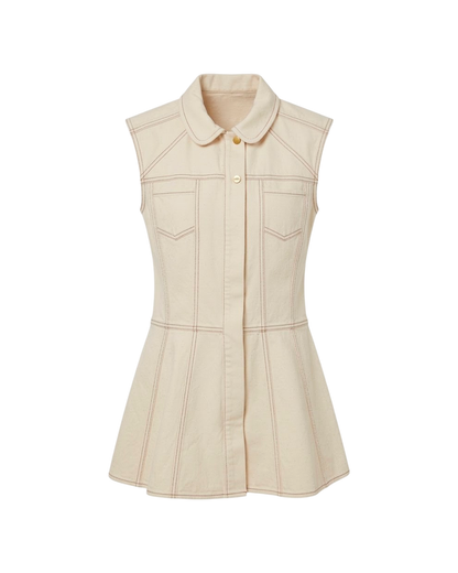 ZELVA IVORY DRESS