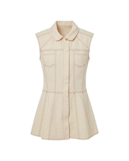 ZELVA IVORY DRESS