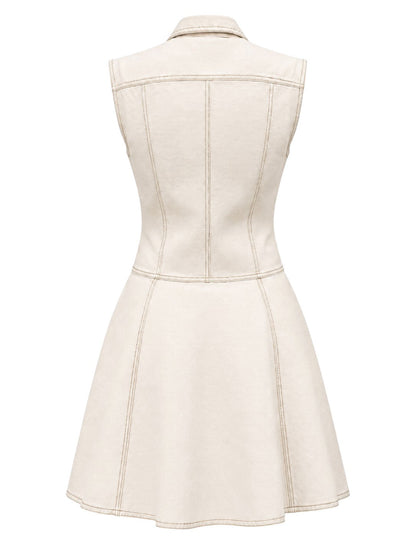 ZELVA IVORY DRESS