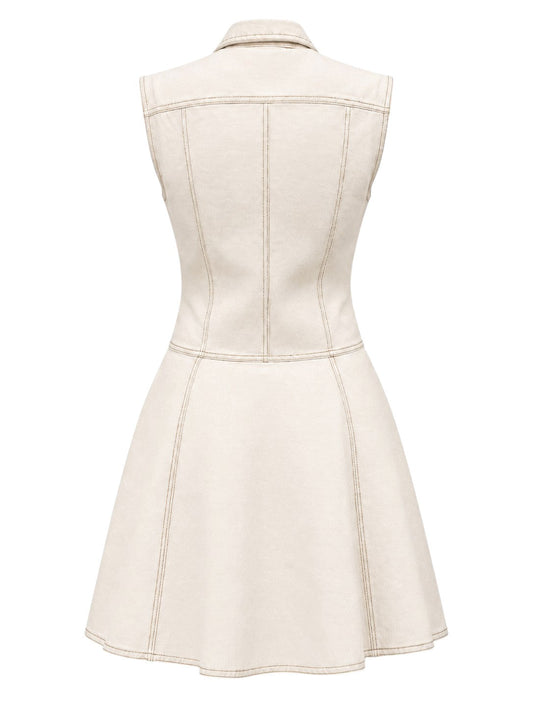 ZELVA IVORY DRESS