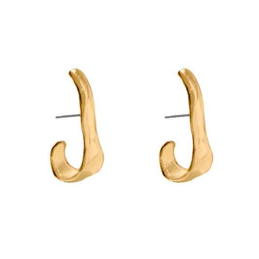 CROSS GOLD EARRINGS