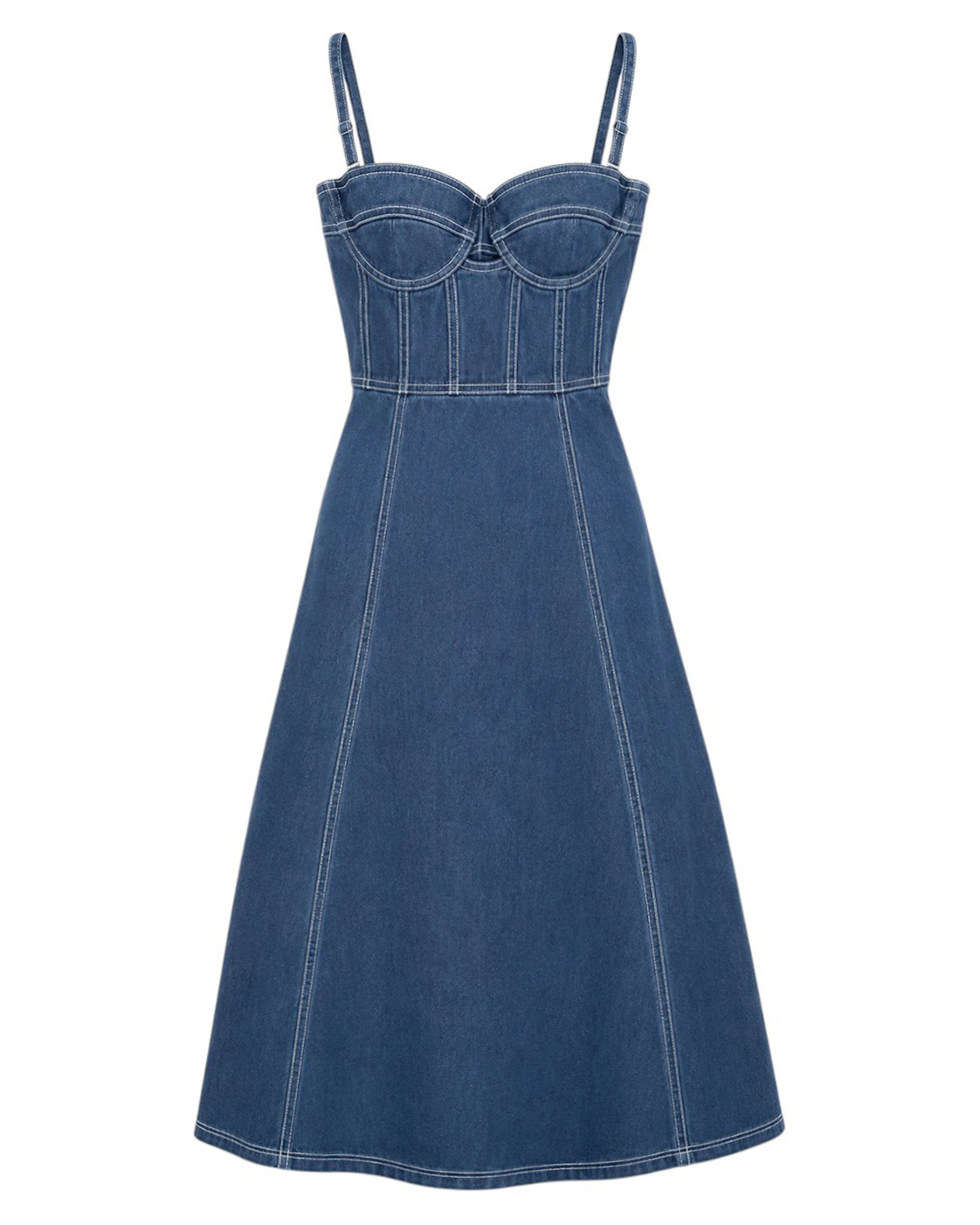 DUNE DRESS BLUE