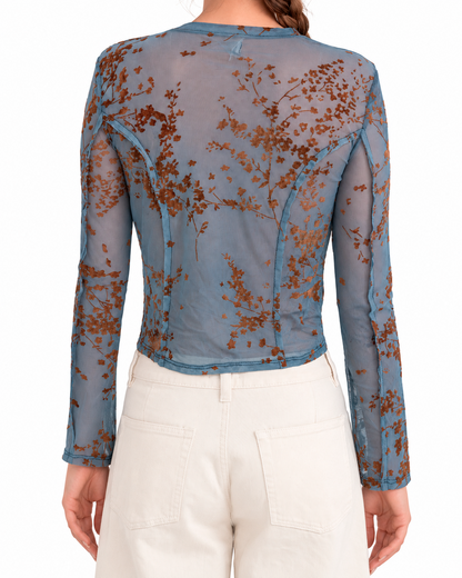 BLUE MAIA TOP