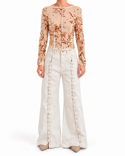 MAIA BUTTER TOP