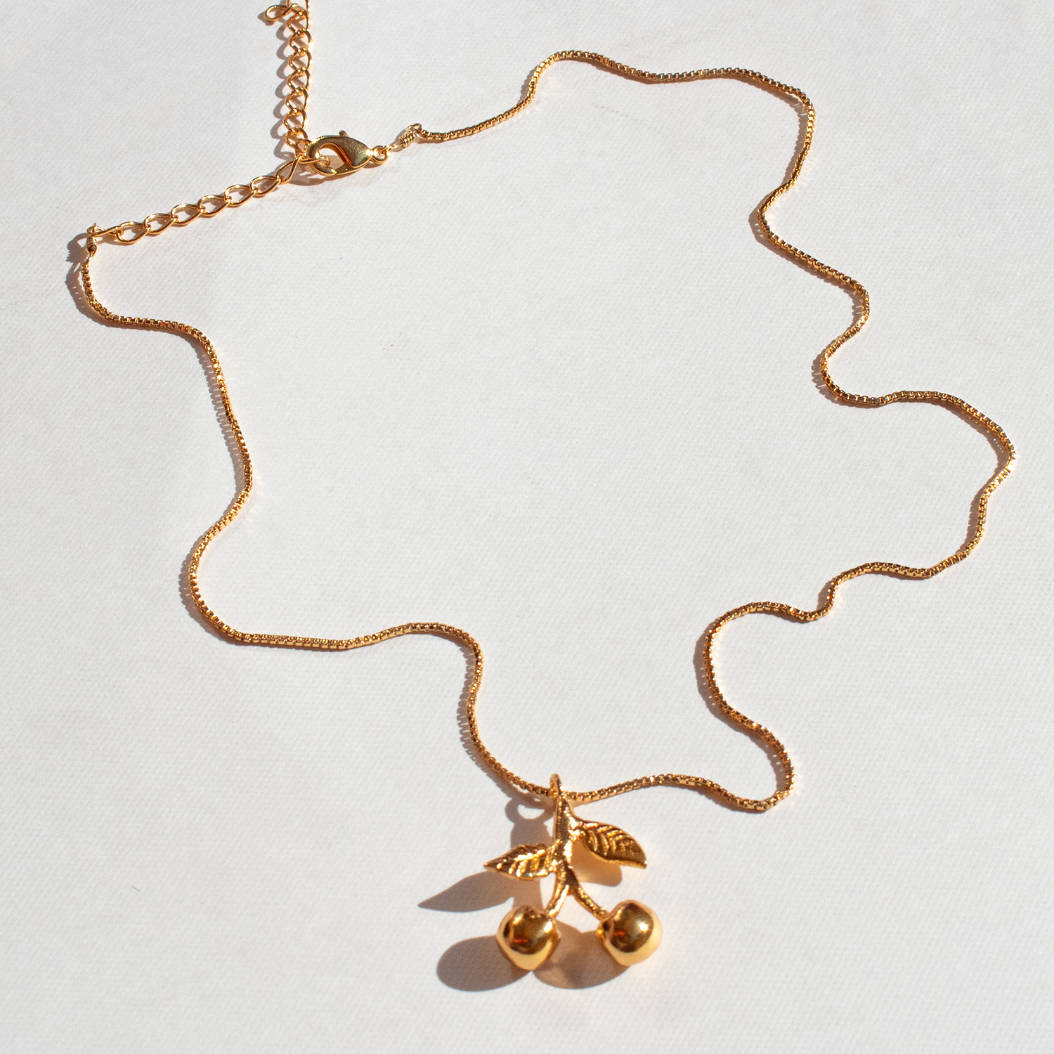 GOLDEN CHERRY NECKLACE