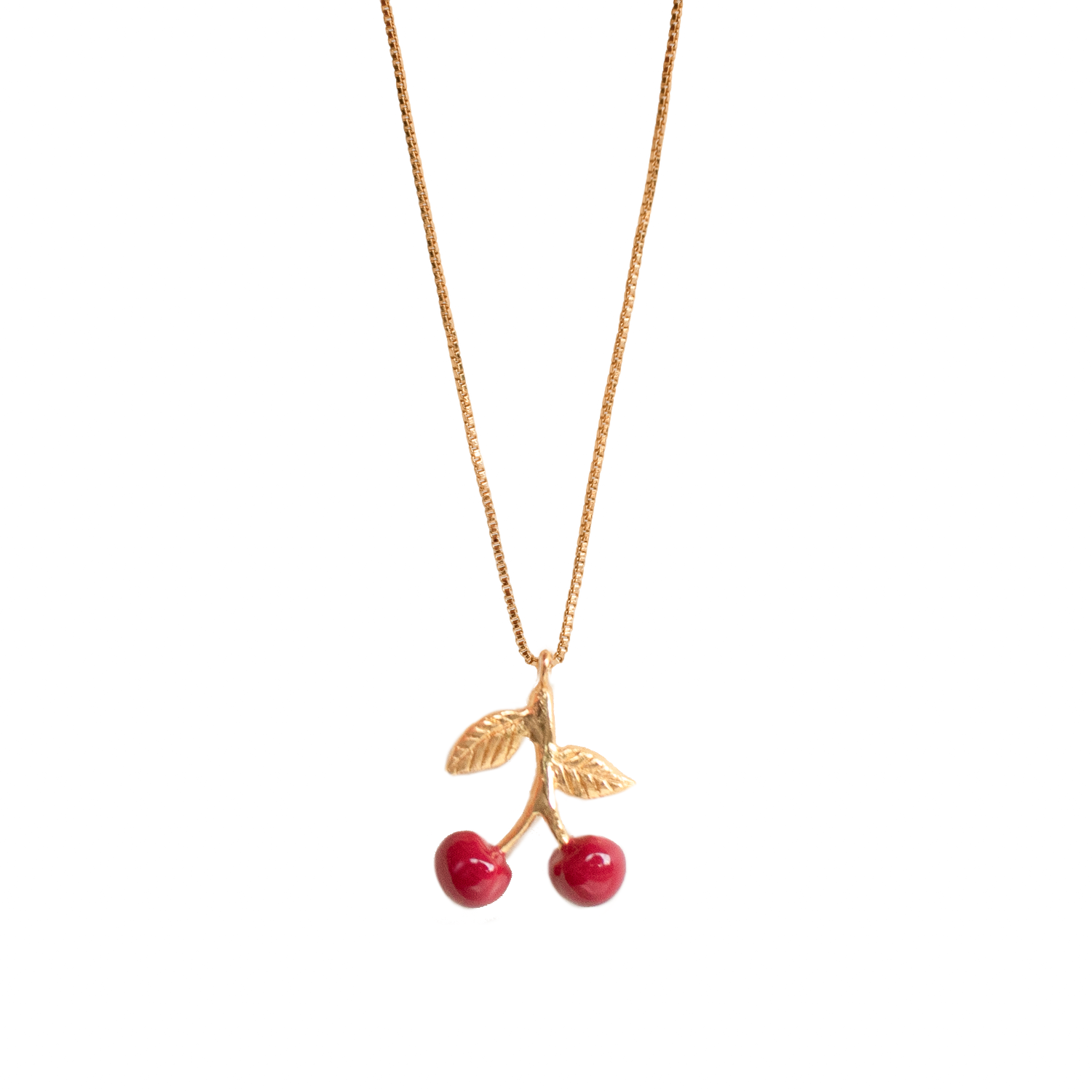 RED CHERRY NECKLACE