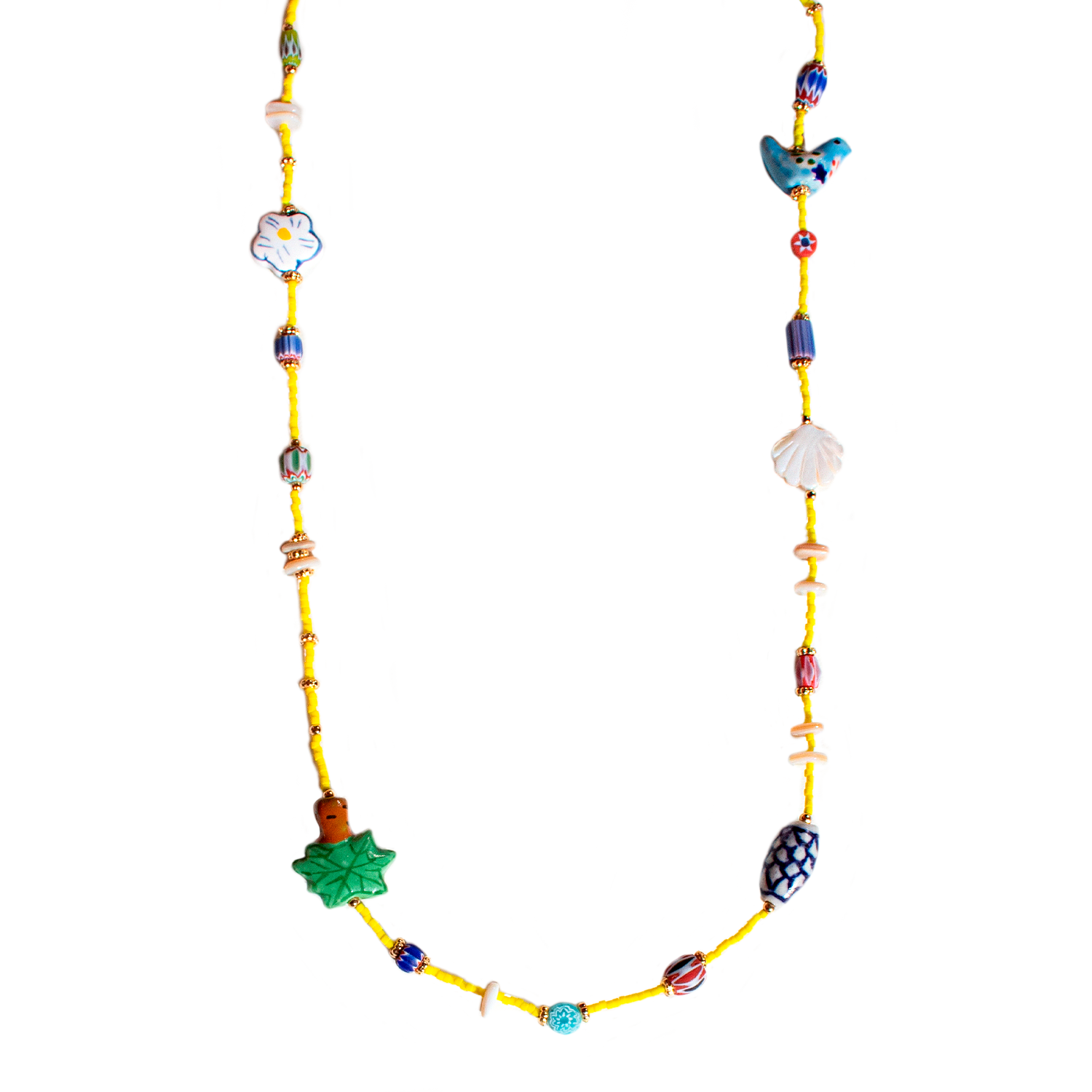 TROPICALIA NECKLACE YELLOW