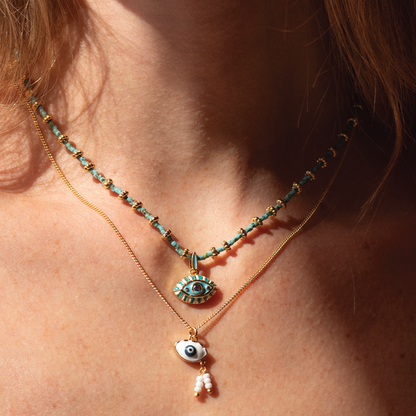 COLLAR MYSTIC BLUE