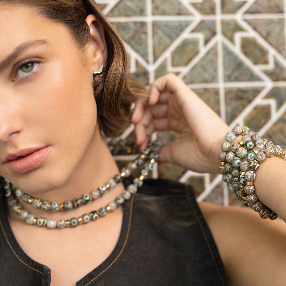 COLLAR SPELL OLIV
